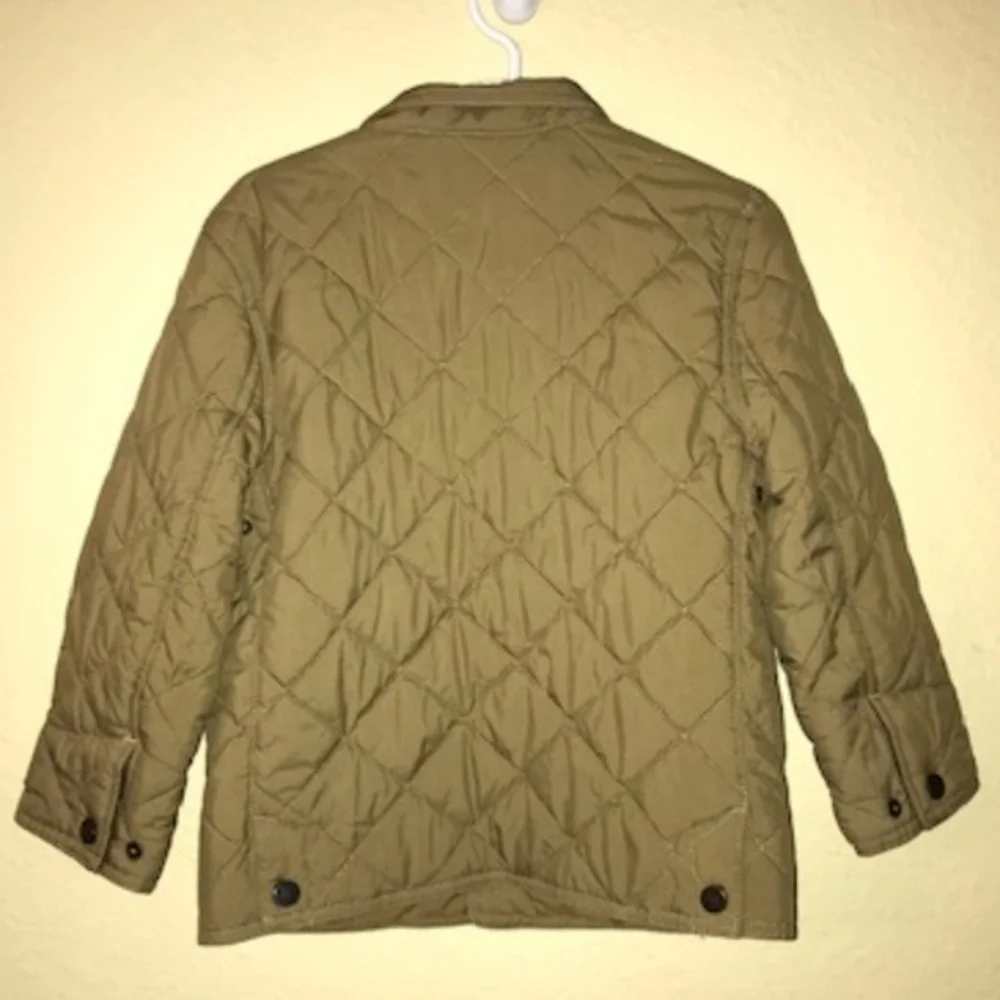 RALPH LAUREN TAN QUILTED JACKET